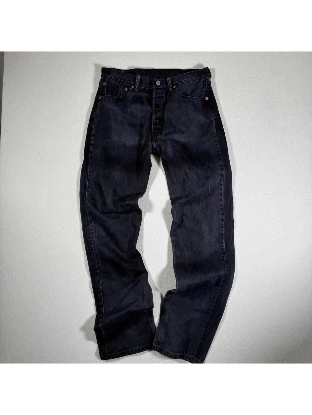 Vintage 90s Levis 501 Made In Canada Black Denim Jeans